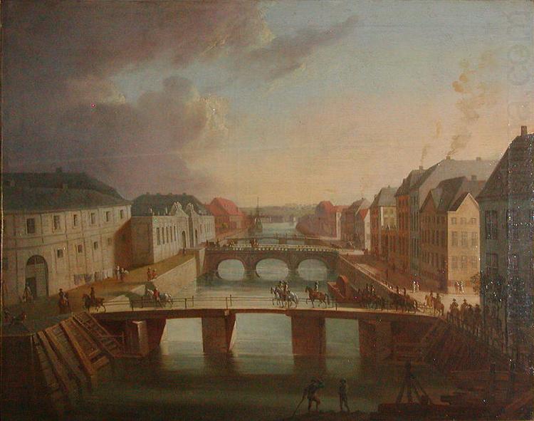 Parti af Frederiksholms Kanal, Christian August Lorentzen